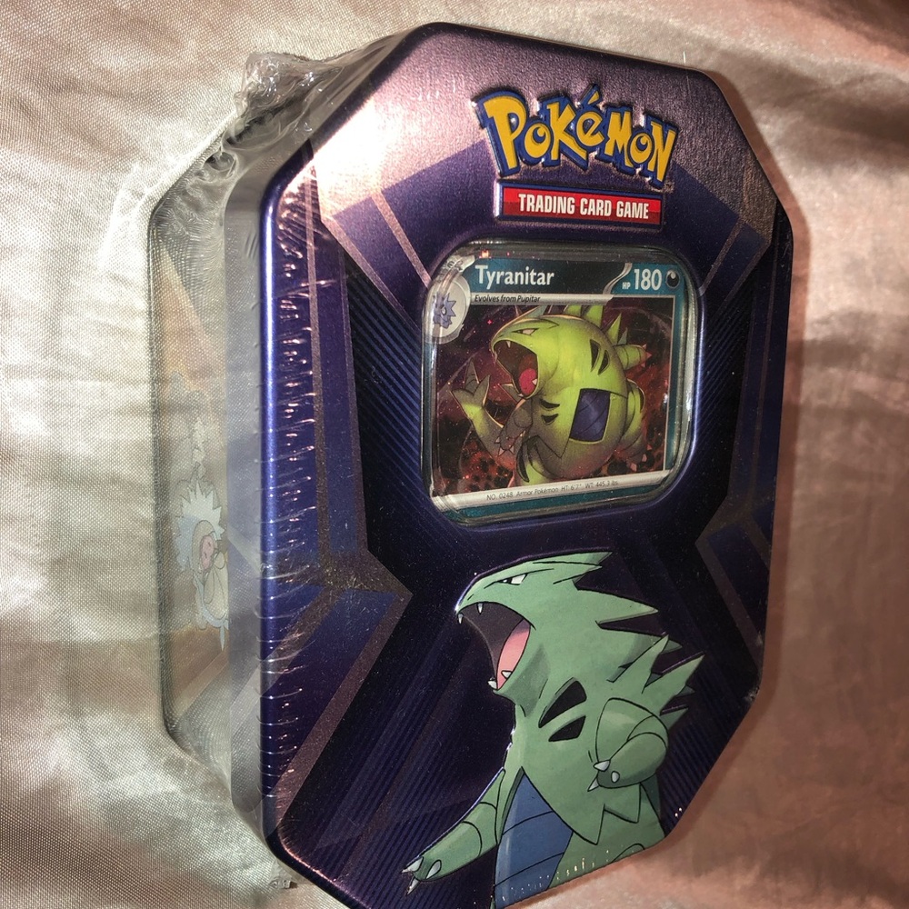 Pokemon TCG Tyranitar Tin **SEALED**